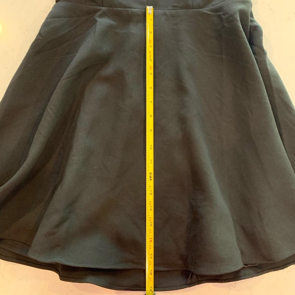 💛HP💛 Lulu’s Norma Black Skater Dress, Size M - Picture 10 of 10